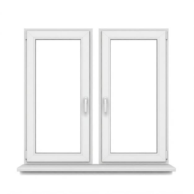 A Small white Window door
